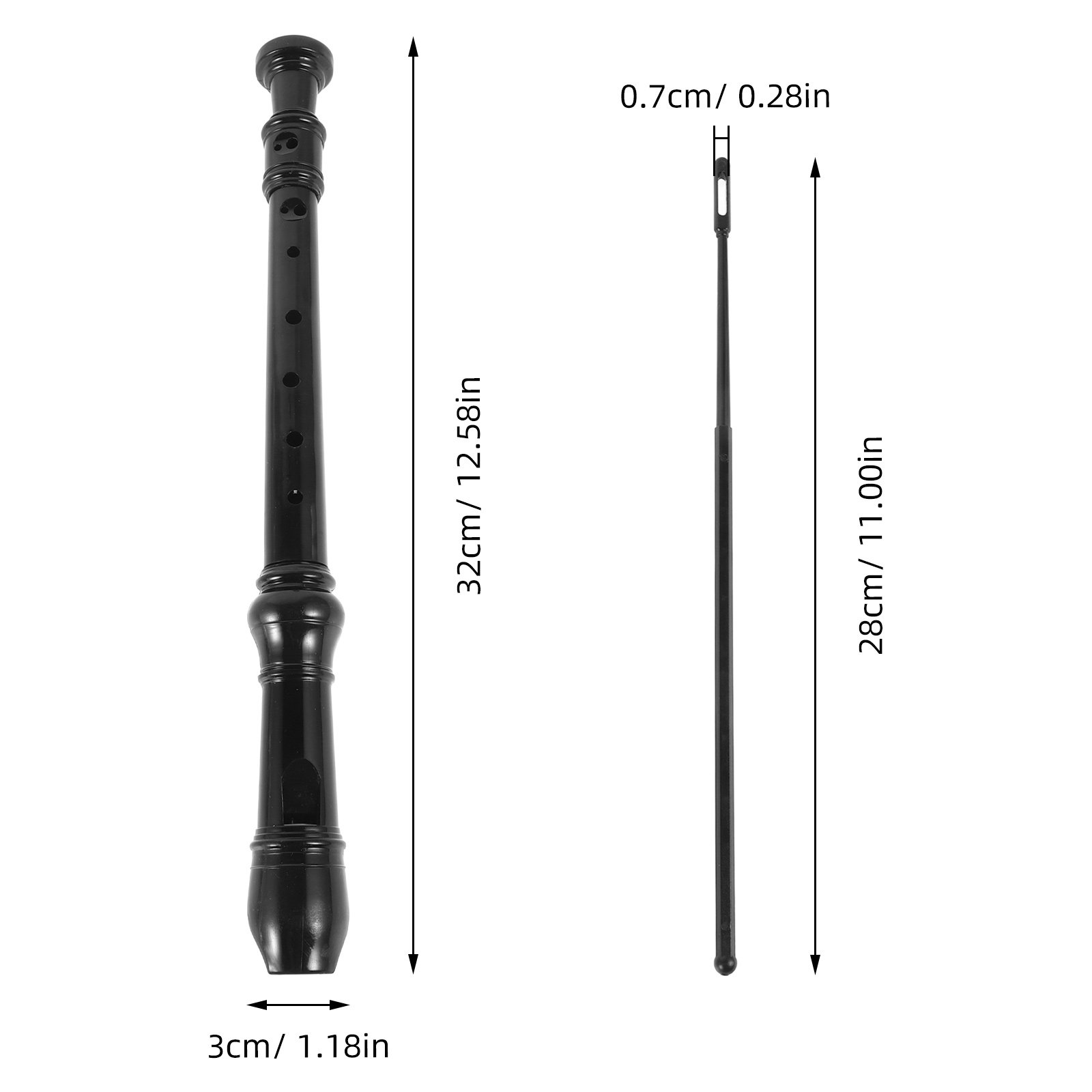 Flûte à bec soprano miniature, - Soprano Recorder Plastic avis et prix