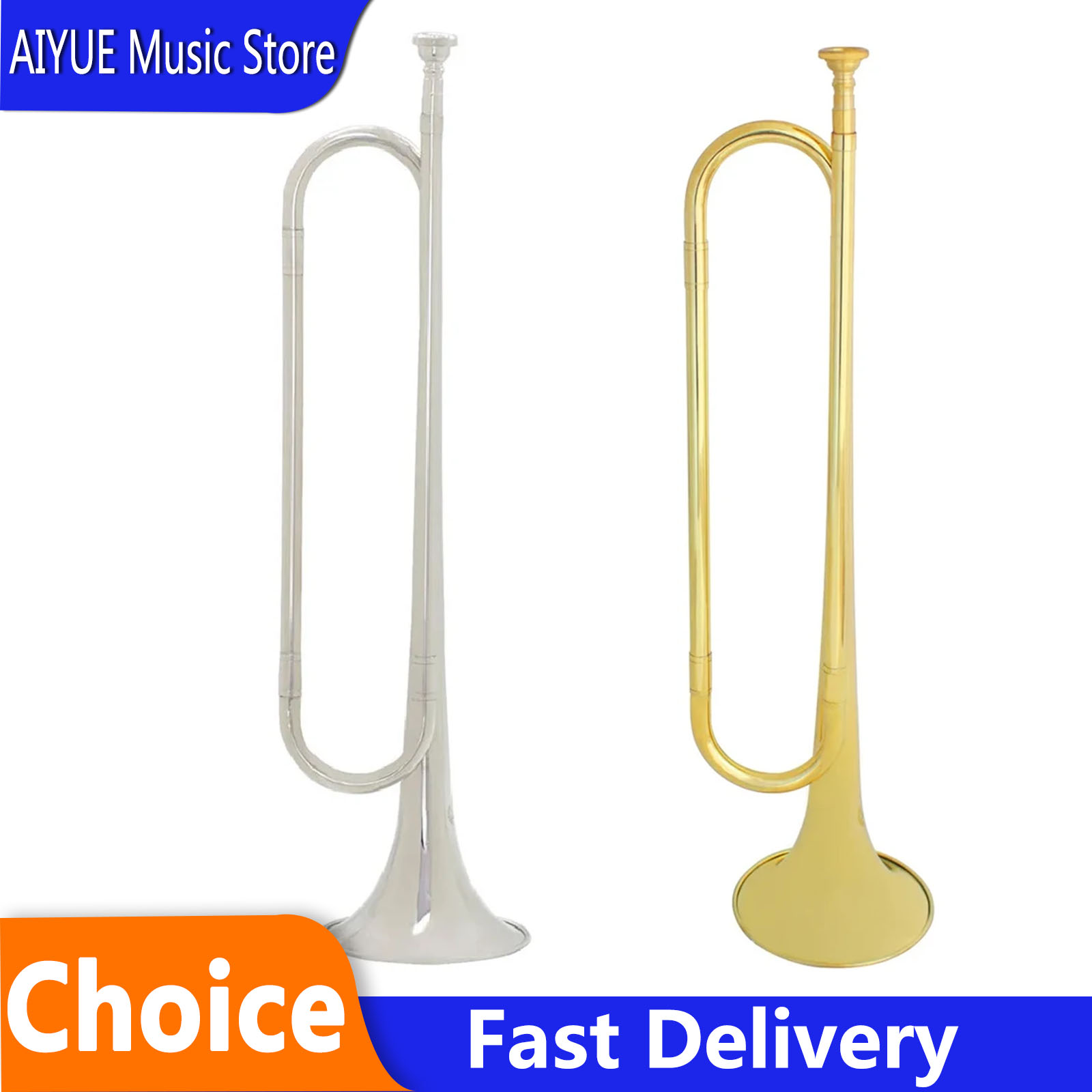 Trompette à bec plat rétro SLA - Musical Instrument Bugle avis et prix
